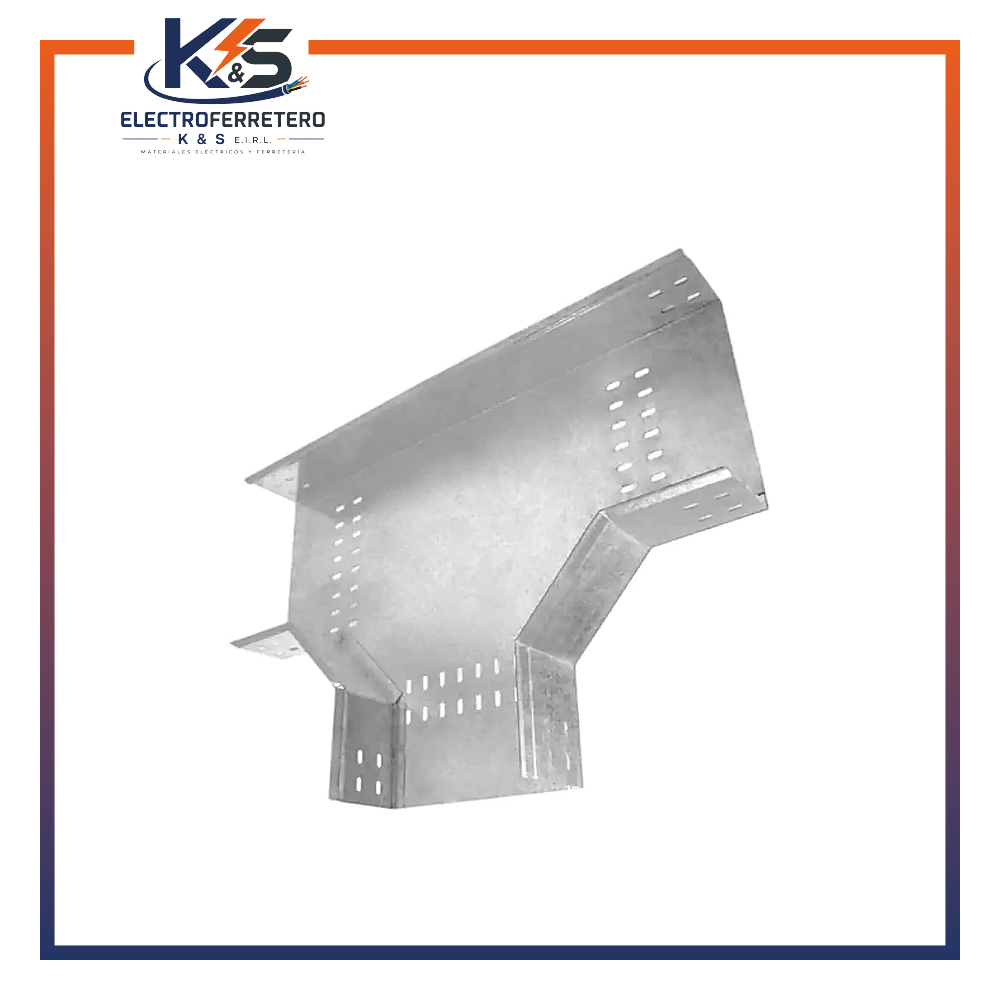 Tee Horizontal Ranurada Esp. 1.0Mm, 1.2Mm Y 1.5Mm