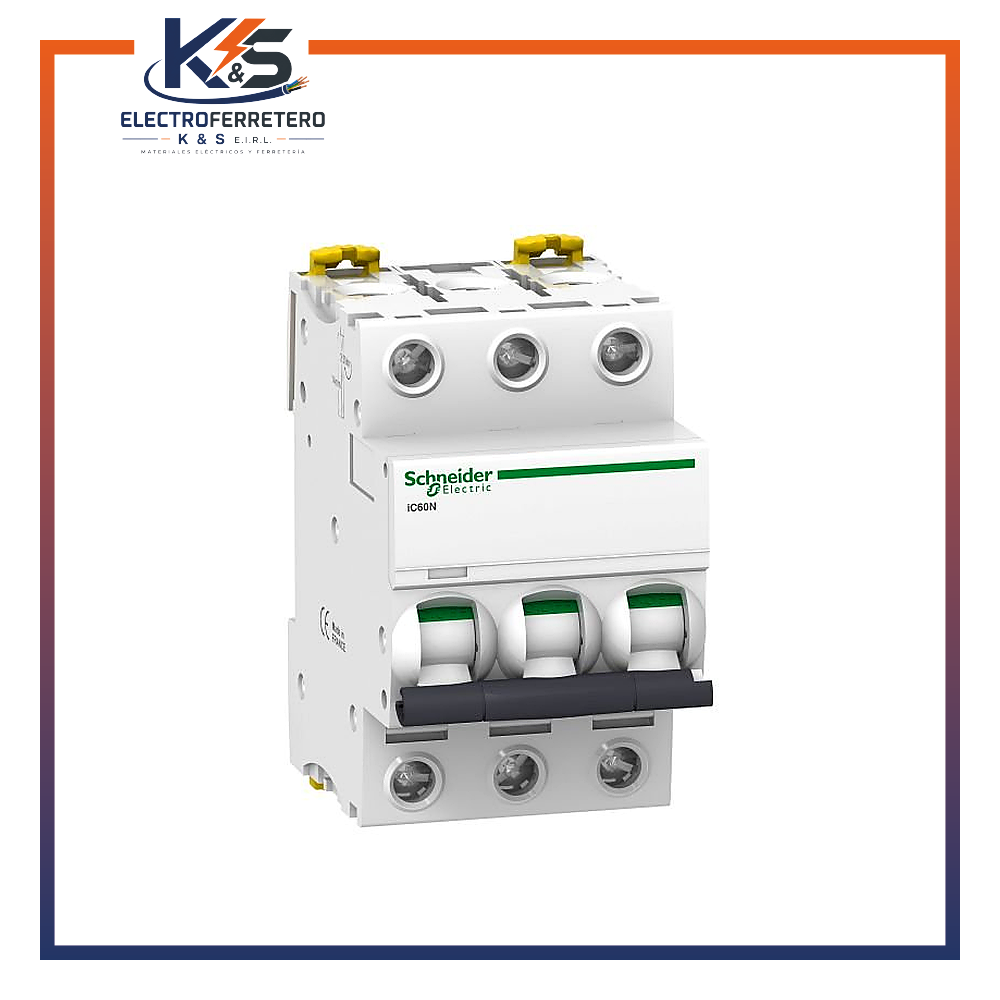 Llave Termomagnetica 3 x Schneider